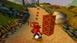 Crash Bandicot 3 : Warped PS 1 (Tantangan ke-1 Crash - Toad Village)