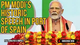 PM Modi&rsquo;s Historic Speech in Port of Spain | Full Analysis & Impact | Hindi Podcast | #modi