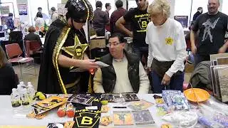 Mayor Peduto - Burgh Man comic book signing.