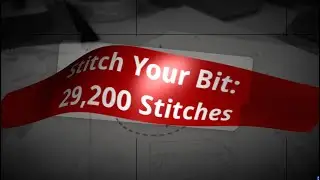 Вышейте свой кусочек — 29 200 стежков