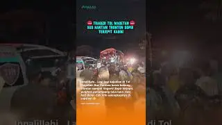 Paling Ngeri! Bus Hantam Bokong Tronton di Tol Magetan: Sopir Terjepit, 23 Penumpang Luka