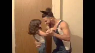 Adam saleh and Reema saleh dancing
