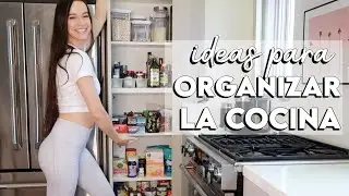 IDEAS PARA ORGANIZAR LA COCINA | ORGANIZACIÓN DE COCINA | ORDENAR DESPENSA Alejandra C Maldonado