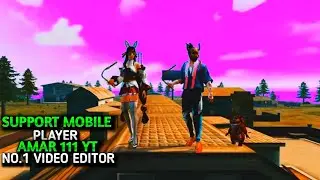 AMPLIFIER BEAT SYNC PUNJABI SONG | FREE FIRE | MONTAGE EDITING KING AMAR 111 YT