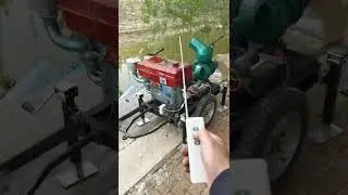 6 inch water pump with 20 hp diesel engine Remote start, Agricultural irrigation pump