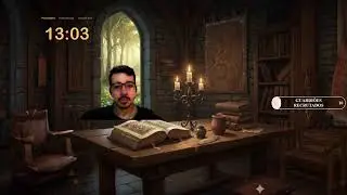🔴Ao Vivo | LIVE Study With Me 📜 | Foco nos Estudos! | Medieval Vibes | M&uacute;sica Ambiente