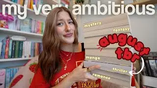 my very ambitious august tbr ⭐️ august tbr 2025