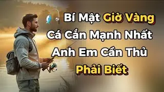🎣 B&iacute; Mật Giờ V&agrave;ng C&aacute; Cắn Mạnh Nhất &ndash; Anh Em Cần Thủ Phải Biết