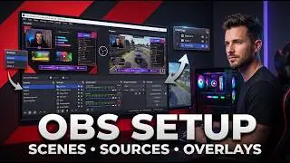 How to Setup Scenes, Sources, and Overlays in OBS - The Ultimate Guide
