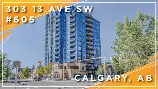Calgary Real Estate Property Video Tour Production -  303 13 Ave SW #605