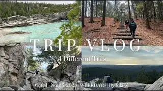 Ontario FOUR Different Trails｜Highly Difficult THE CRACK Trail + Bruce Peninsula｜加拿大安省4个最佳赏枫徒步（落叶版）