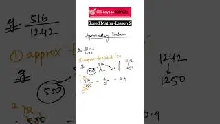 CAT 2024 :Speed Maths Part 2 | 100 days to 100%ile by IIM Ahmedabad Alumnus #catexam #cat2024