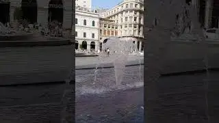 piazza De Ferrari,  Genova #videoshort #travel #centrostorico #piazzadeferrari