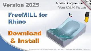 FreeMILL 2025 for Rhino Download & Install Quick Start
