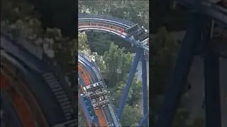 Stuck On A Roller Coaster - Shiekra At Busch Gardens Tampa #Shorts