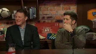 Rugby Panel: Mal O'Kelly, Neil Back and Ruaidhri O'Connor
