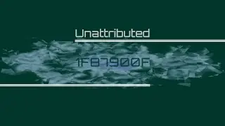 Unattributed: 1F87900F [Track 03: 02C60C]
