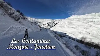 Skiing in Les Contamines - Montjoie - Jonction