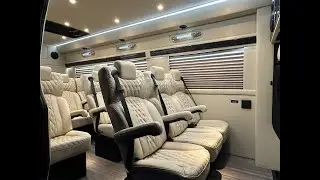 Auto Elite 15 Passenger Coach Beige Interior Mercedes-Benz Sprinter