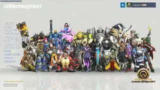 Overwatch 2017 Mystery Heroes 720p Stream