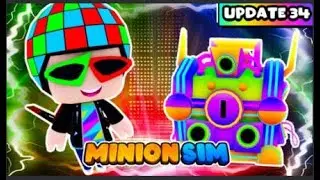 NEW MINION SIM UPDATE 34! NEW BOSS!