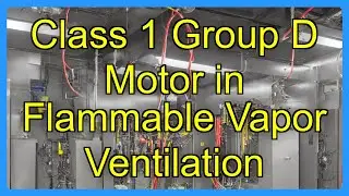 Class 1 Group D Motor in Flammable Vapor Ventilation