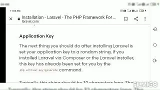 Easy steps to install Laravel