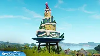 Fortnite Battle Royale - All Birthday Cake Locations Guide (Birthday Challenges)