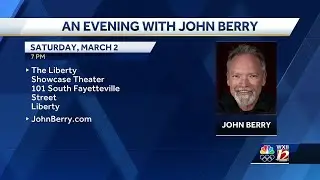 Grammy-award winning artist John Berry performing at The Liberty Showcase Theatre