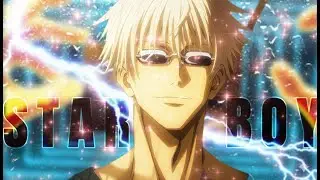 STARBOY WITH BLUE EYES!!! [AMV/EDIT] GOJO SATORU!!!