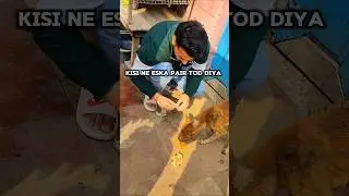 Kisi ne eska pair tod diya 😔 #dailyvlog #trending #minivlog #vlog #shorts #viral
