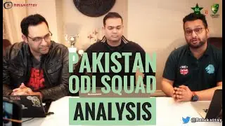 Pakistan vs Australia Squad Analysis - ODI Series 2019 | Relukattay