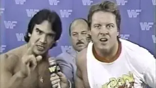 Roddy Piper and Ricky Steamboat Promo on MSG 6-Man (01-31-1987)
