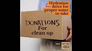 Hydration drive for proper water in-take