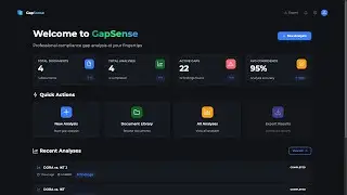 GapSense: AI-Powered Compliance Gap Analysis (Bachelor Thesis Demo)