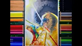 Levi Ackerman Epic Drawing &ndash; Colored Pencils (Attack on Titan)