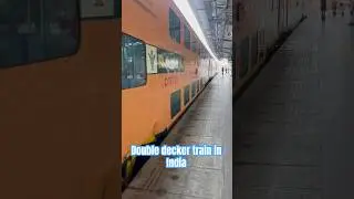 Double decker train of india #indianrailways #irctc #india #train #doubledeckertrain