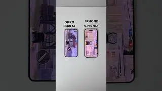Oppo Reno 13 vs iPhone 16 Pro Max | BGMI Test | FPS, Graphics  & Gaming Performance Comparison