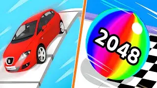 💚🟧 Ball Run 2048 VS Flip Rush Speedrun High Score Gameplay Walkthrough 4K Nr 46