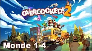 OVERCOOKED 2 GAMEPLAY FR LEVEL 1-4