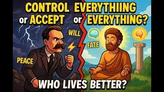 Control or Accept: Who Lives Better? Nietzsche confront Marcus Aurelius.