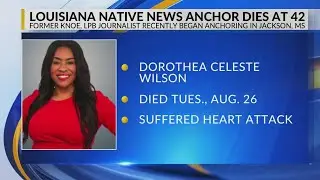 Louisiana news anchor dies