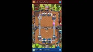 Clash Royale 2v2 Battle / SanburSebu & спитстер -  Hola & ThomasGames [03.02.2018]