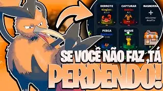 10 N&Iacute;VEIS TRANQUILOS!!😍😍FA&Ccedil;A AGORA AS TASKS! VEM PRO GAME QUE TA DAORA! POKE STONE POKETIBIA 2026!