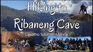 #Hiking to Ribaneng #Cave in Lesotho southern africa