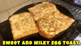 Best French Toast Recipe|Homemade Sweet Toast|Sweet Egg Bread Toast|Egg Toast Recipe #eggtoast 