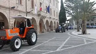 Santa Scolastica sfilata trattori