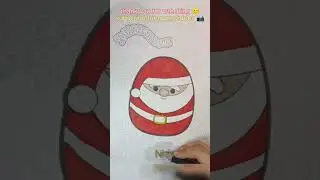 Squishmellows nick the Santa |  winter coloring | coloring pages