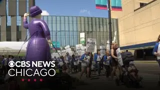University of Illinois Health nurses launch weeklong strike in Chicago