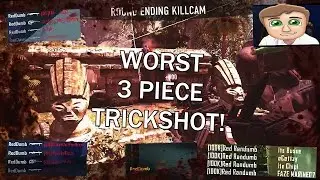 WORST 3 PIECE TRICKSHOT EVER..